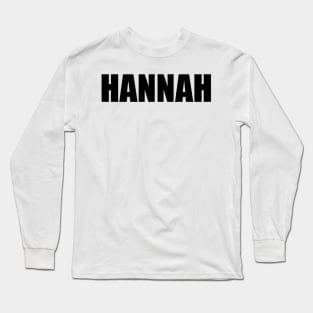 Hannah Long Sleeve T-Shirt